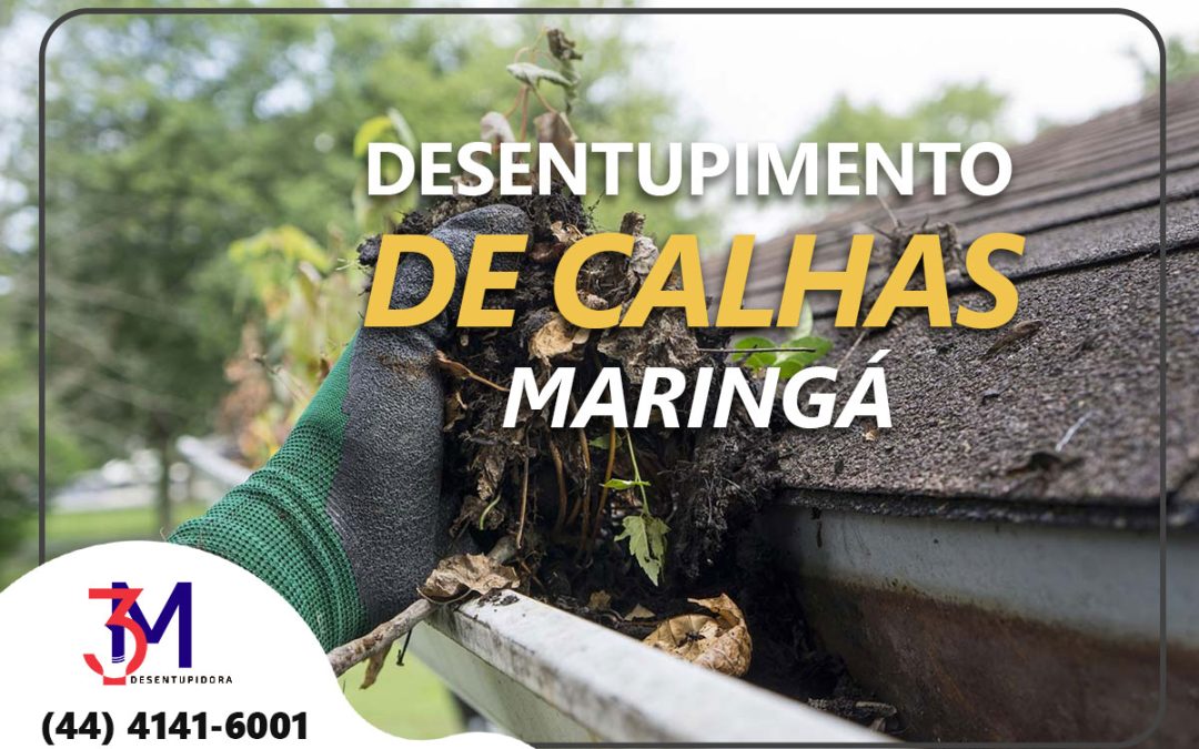 Desentupimento e Limpeza de Calhas em Maringá: