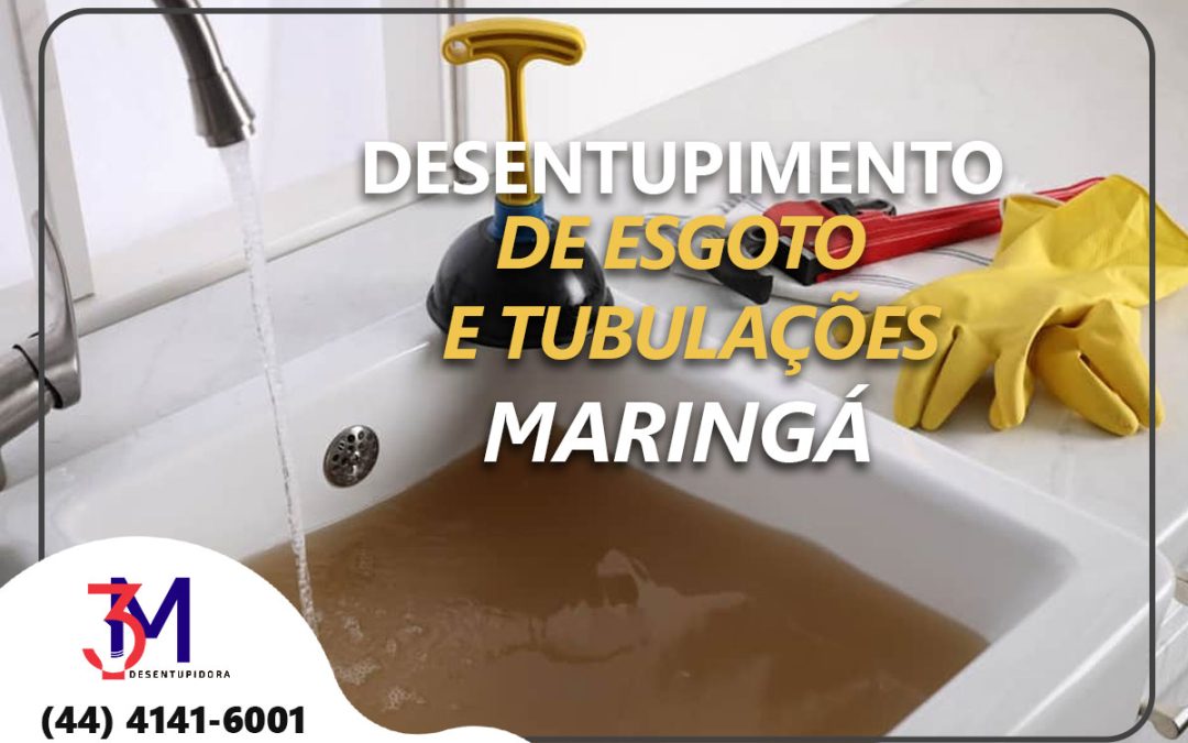 Esgoto Entupido em Maringá? Soluções Eficazes com a Desentupidora 3M Maringá