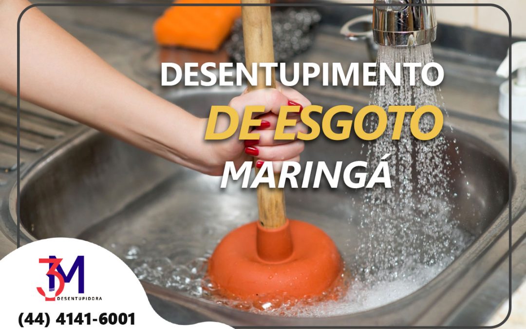 Desentupimento de Esgotos em Maringá: Soluções Confiáveis com a Desentupidora 3M Maringá